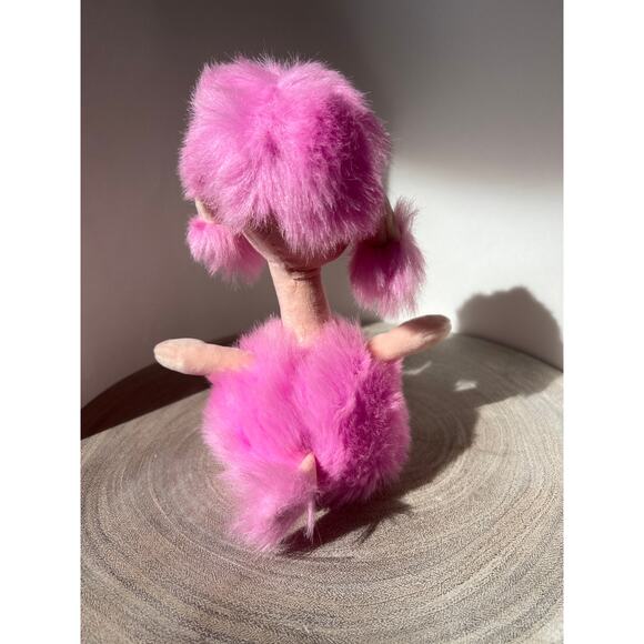 Camilla Ty Beanie Boos Pink Poodle Dog Stuffed Animal Plush Toy - Picture 4 of 8